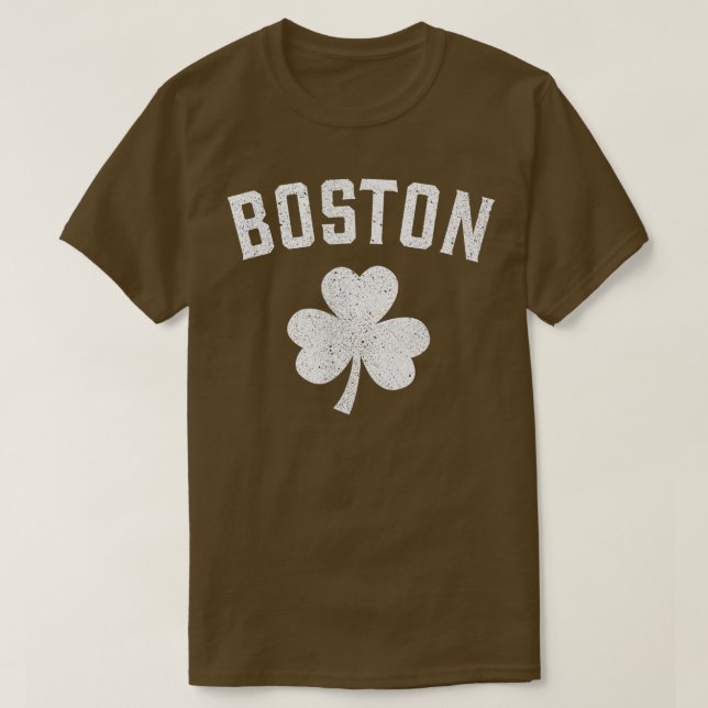 Camisa do Dia de São Patrício de Boston, Pedtyday  (Frente do Design)