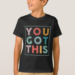 Camisa Do Dia De Teste Motivacional Para O Profess