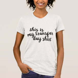 Camisa do dia de transferência