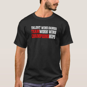 Camisa do dia do jogo,Talento ganha Trabalho em eq