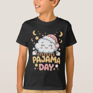 Camisa do Dia do Pijama do Professor, Nuvem Divert