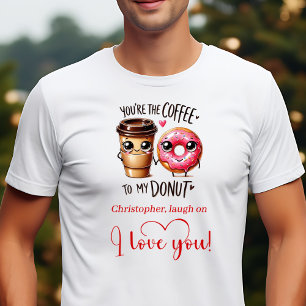 Camisa do Dia dos Namorados de Comida Engraçada Pr