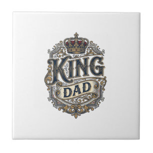 Camisa do Dia dos Pais com Gravação Vintage King D