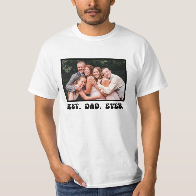 Camisa do Dia dos Pais do Melhor Pai (Frente)