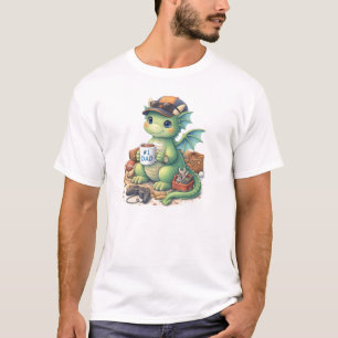 Camisa do Dia dos Pais Esportista Gamer Fofo