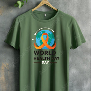 Camisa do Dia Mundial da Saúde