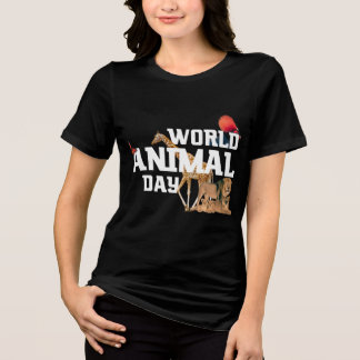 Camisa do Dia Mundial do Animal