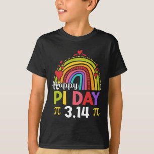 Camisa Do Dia Pi Professor Rainbow Funny Happy Pi