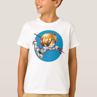 Camisa do diabo de Chibi, criança
