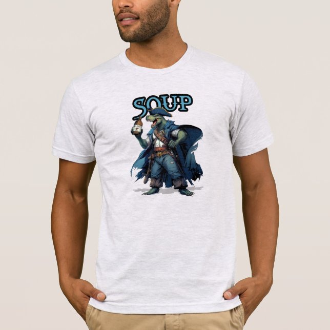 Camisa do Dinossauro da Sopa (Frente)