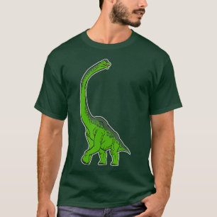 Camisa do Dinossauro do Brachiosauro Unísex Adulto