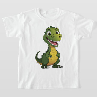 Camisa do Dinossauro do Menino