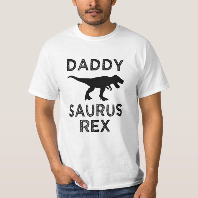 Camisa do dinossauro dos homens engraçados de (Frente)