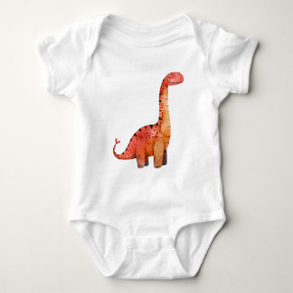 Camisa do Dinossauro Laranja Vermelho – Camisa do