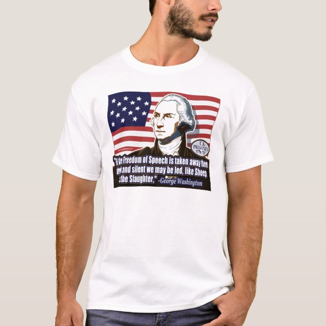 Camisa do discurso da liberdade (Frente)