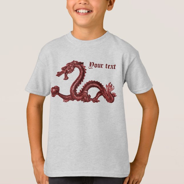 Camisa do Dragão - Personalizada (Frente)