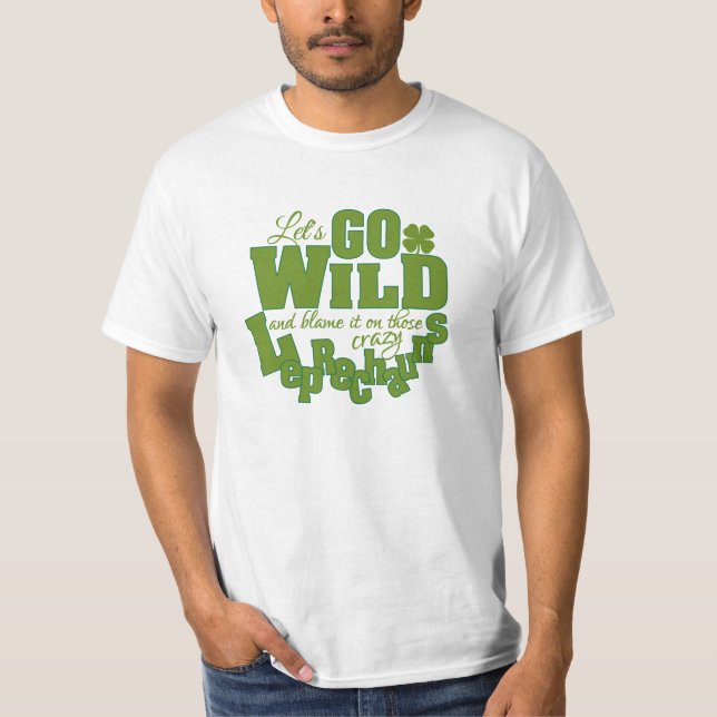 Camisa do duende - escolha estilo e cor (Frente)