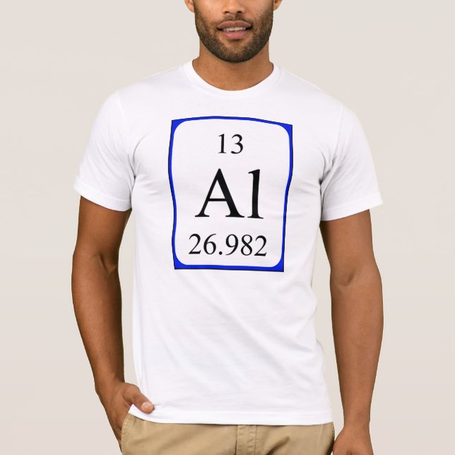 Camisa do elemento 13 - branco de alumínio (Frente)