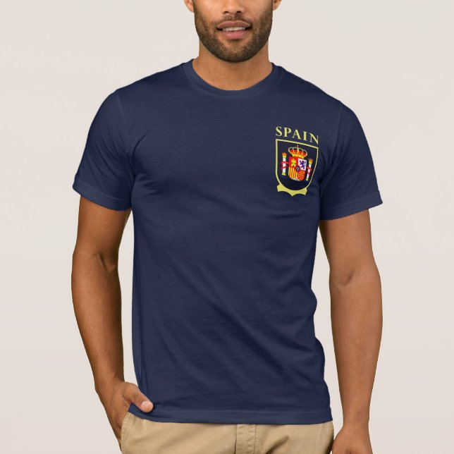 Camisa do emblema da espanha (Frente)
