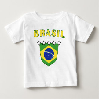 Camisa do emblema de Brasil