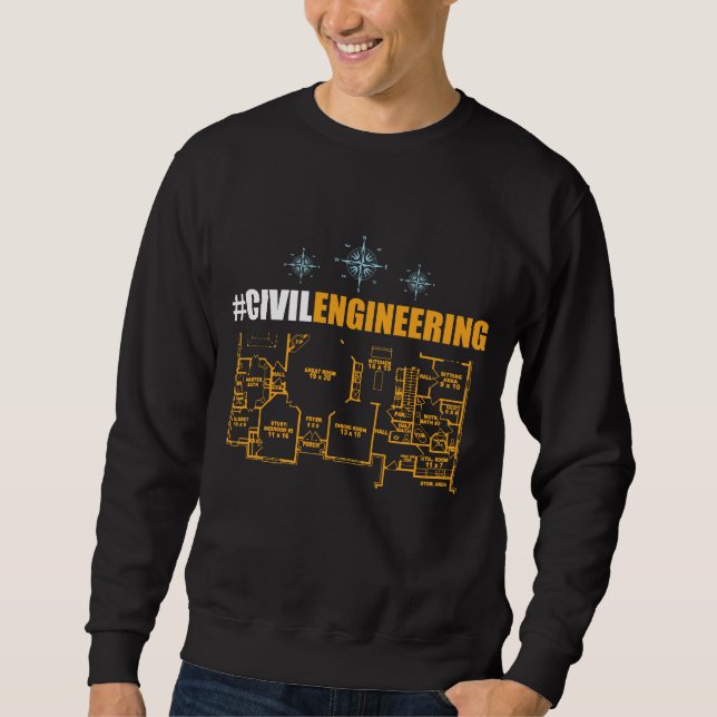 Camisa do engenheiro civil - estudante do (Frente)