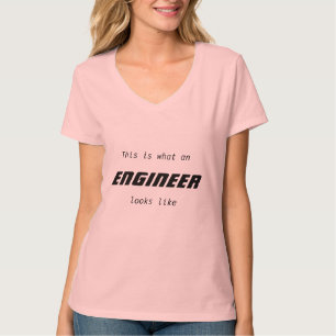 Camisa do engenheiro da mulher