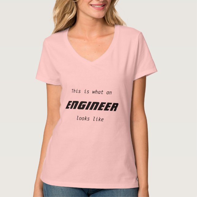 Camisa do engenheiro da mulher (Frente)