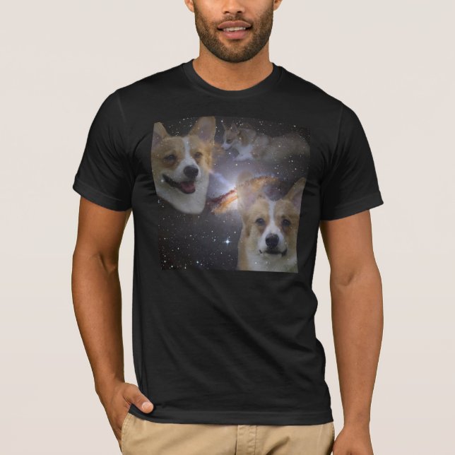 Camisa do espaço do Corgi (Frente)