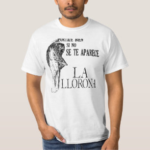 Camisa do espanhol de Llorona do La