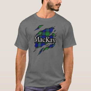 Camisa do espírito do Tartan de MacKay do clã