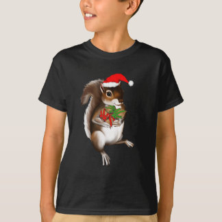 Camisa do esquilo da maré de Yule