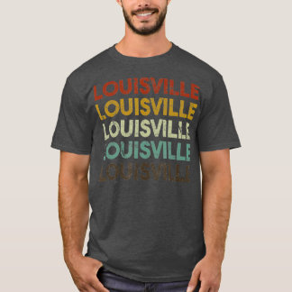 Camisa do Estado do Kentucky Louisville Tirt