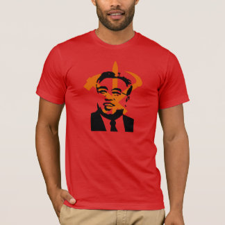 Camisa do estêncil de Kim Il-sung