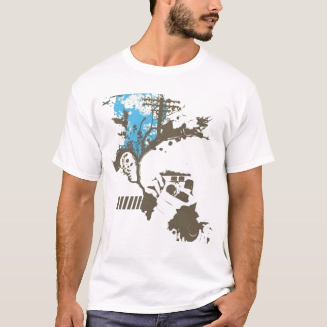 Camisa do estilo do vintage (Frente)