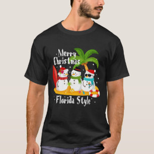 Camisa do estilo T de Florida do Feliz Natal