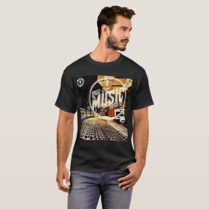 Camisa do estúdio T do Lance-Acima da música do 