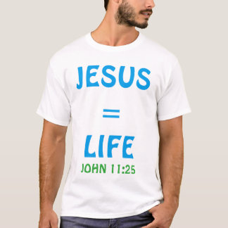 Camisa do evangelismo da vida e da morte