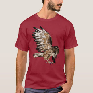 Camisa do falcão do vôo