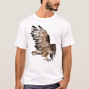 Camisa do falcão do vôo