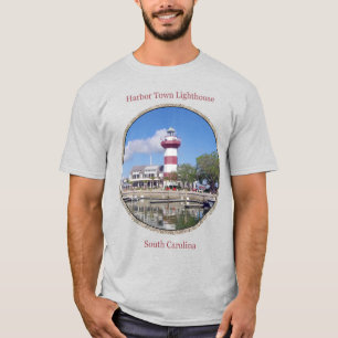 Camisa do farol da cidade de Harbor