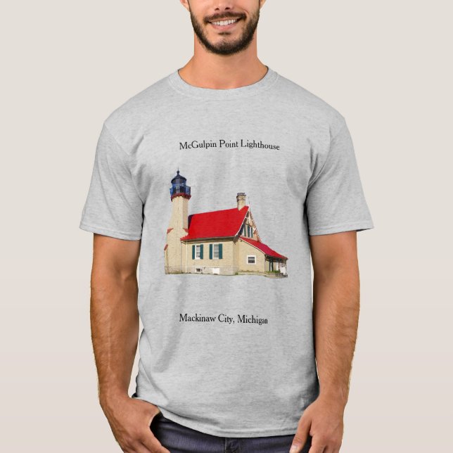 Camisa do Farol de McGulpin Point (Frente)