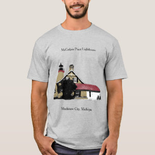 Camisa do farol do ponto de McGulpin