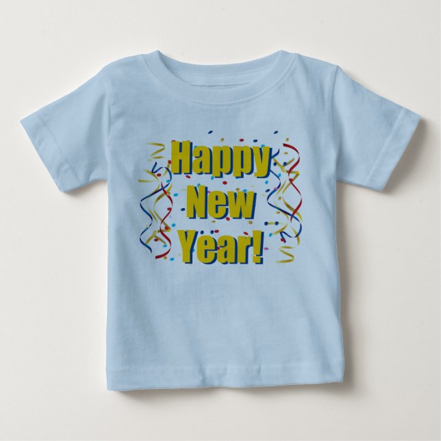 camisa do feliz ano novo (Frente)