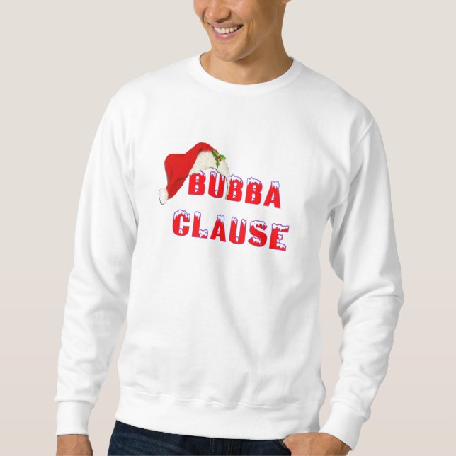 Camisa do feriado do Natal da cláusula de Bubba do (Frente)