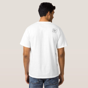 Camisa do Festival Personalizável de Formas Pretas