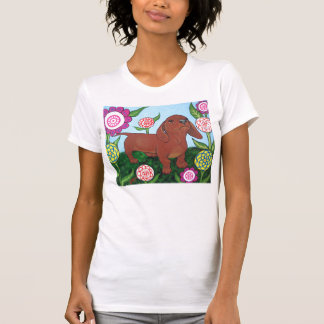 Camisa do filhote de cachorro do Dachshund