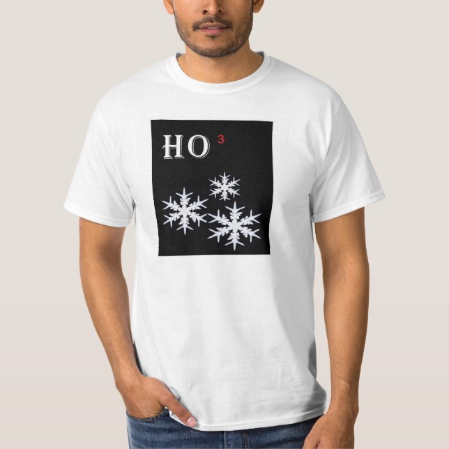 Camisa do floco de neve Ho (Frente)