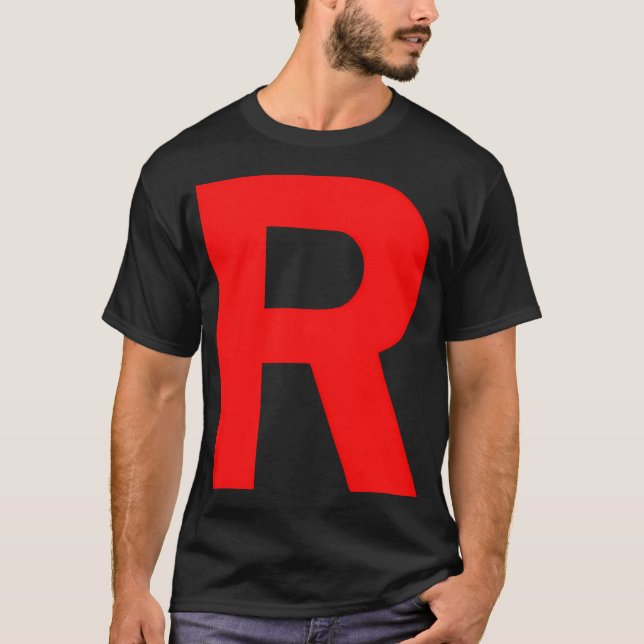 Camisa Do Foguete Da Equipe - Vá Apontar Todos Os  (Frente)