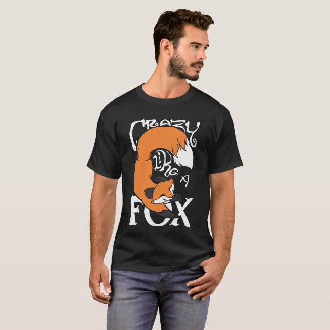 Camisa do Fox T louca como o Fox de A (Frente Completa)