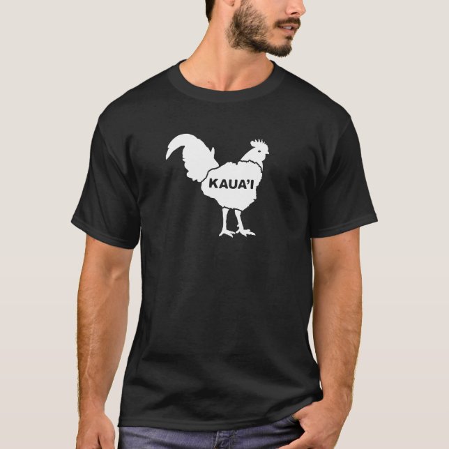 Camisa do galo de Kaua'i (Frente)